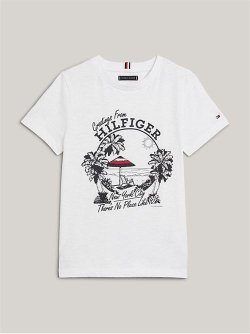 GREETINGS FROM TEE S/S TOMMY HILFIGER | KB0KB08939T/YBR
